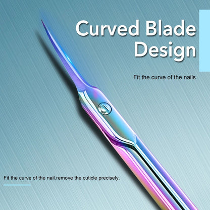 Precision Cuticle Scissors Stainless Steel Beauty Grooming Tool