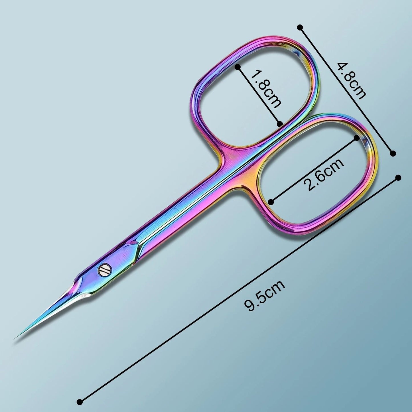 Precision Cuticle Scissors Stainless Steel Beauty Grooming Tool