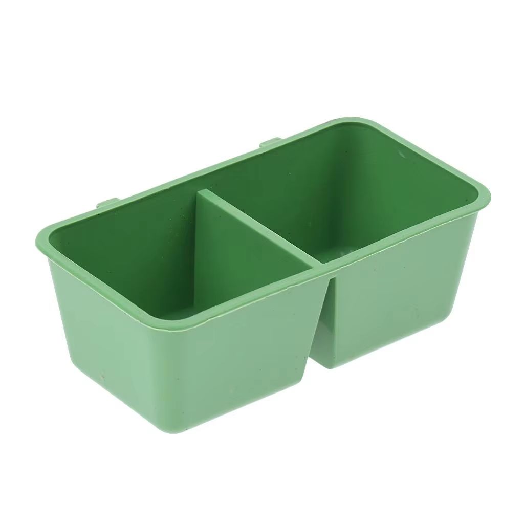 FeatherMate 10-Pack Universal Bird & Small Animal Feeding Cups – Food/Water Bowls for Parrots, Chinchillas, Ferrets & Mo