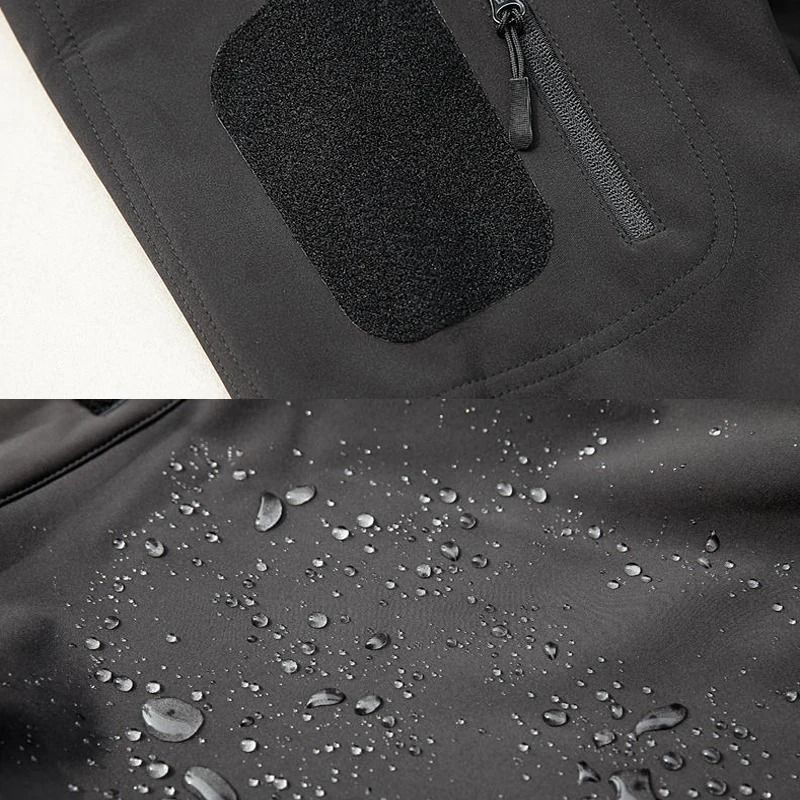 Waterproof Softshell Fleece Jacket and Pants – Mens Outdoor Hiking, Camping and Skiing Set