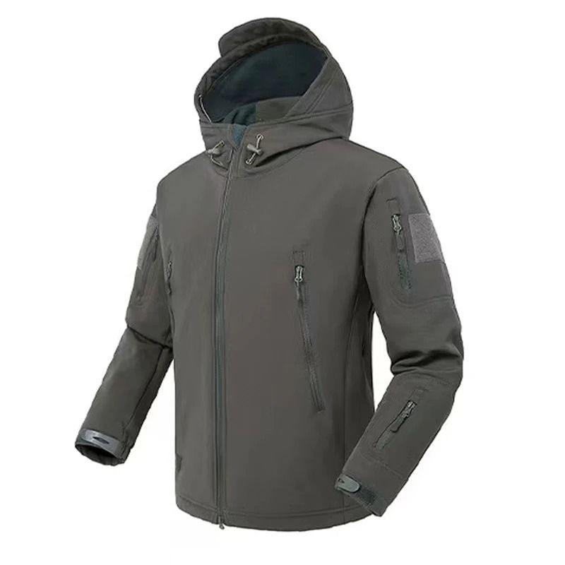 Waterproof Softshell Fleece Jacket and Pants – Mens Outdoor Hiking, Camping and Skiing Set