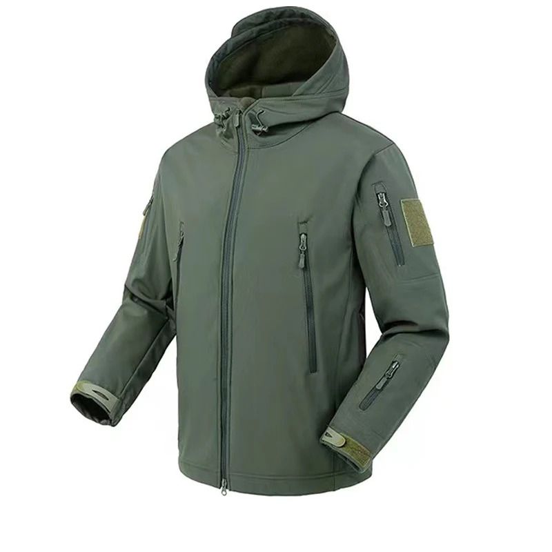 Waterproof Softshell Fleece Jacket and Pants – Mens Outdoor Hiking, Camping and Skiing Set