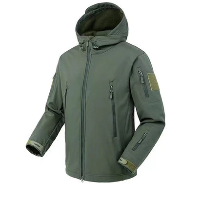 Waterproof Softshell Fleece Jacket and Pants – Mens Outdoor Hiking, Camping and Skiing Set