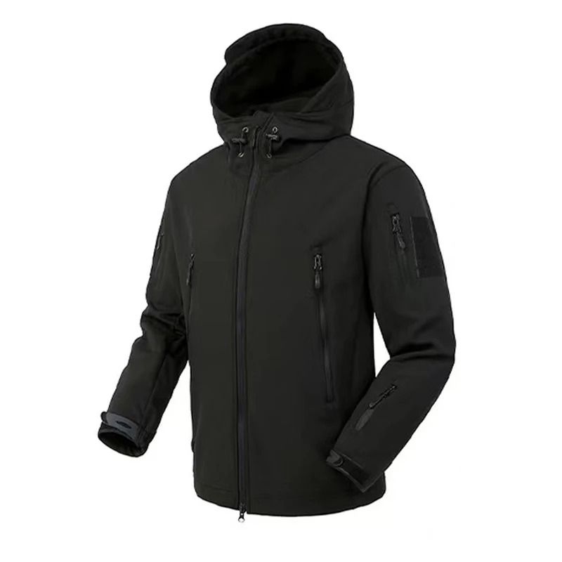 Waterproof Softshell Fleece Jacket and Pants – Mens Outdoor Hiking, Camping and Skiing Set