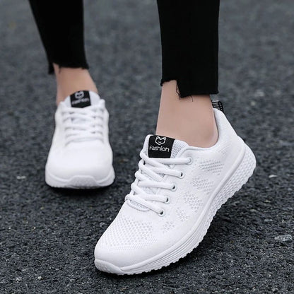 Womens Fashion Platform Sport Sneakers – Comfortable, Breathable, and Stylish Running Shoes