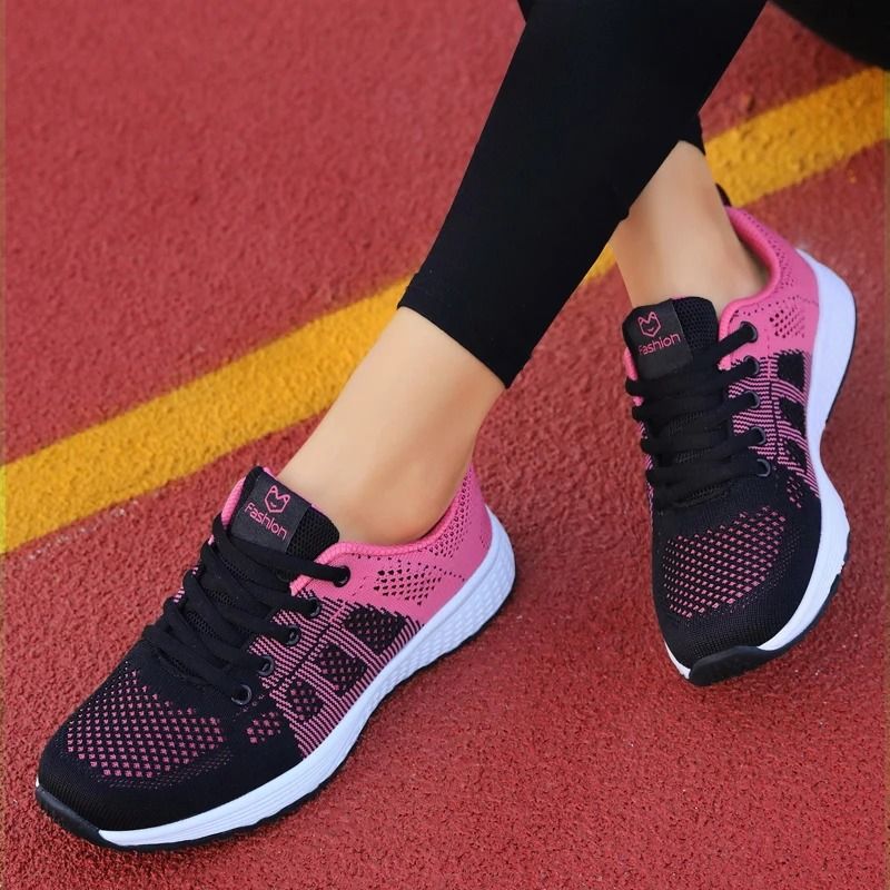 Womens Fashion Platform Sport Sneakers – Comfortable, Breathable, and Stylish Running Shoes