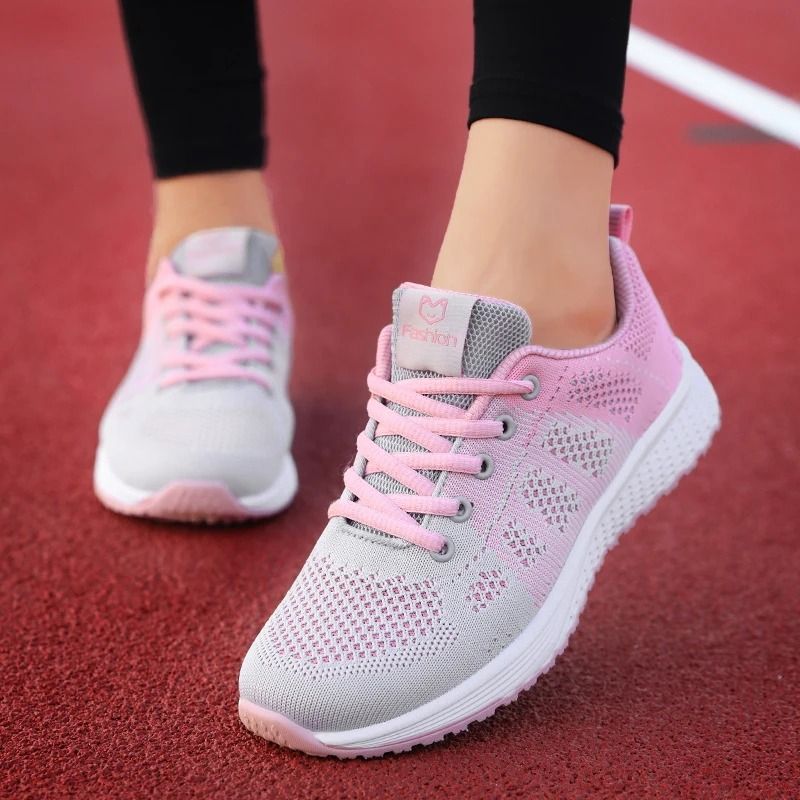 Womens Fashion Platform Sport Sneakers – Comfortable, Breathable, and Stylish Running Shoes