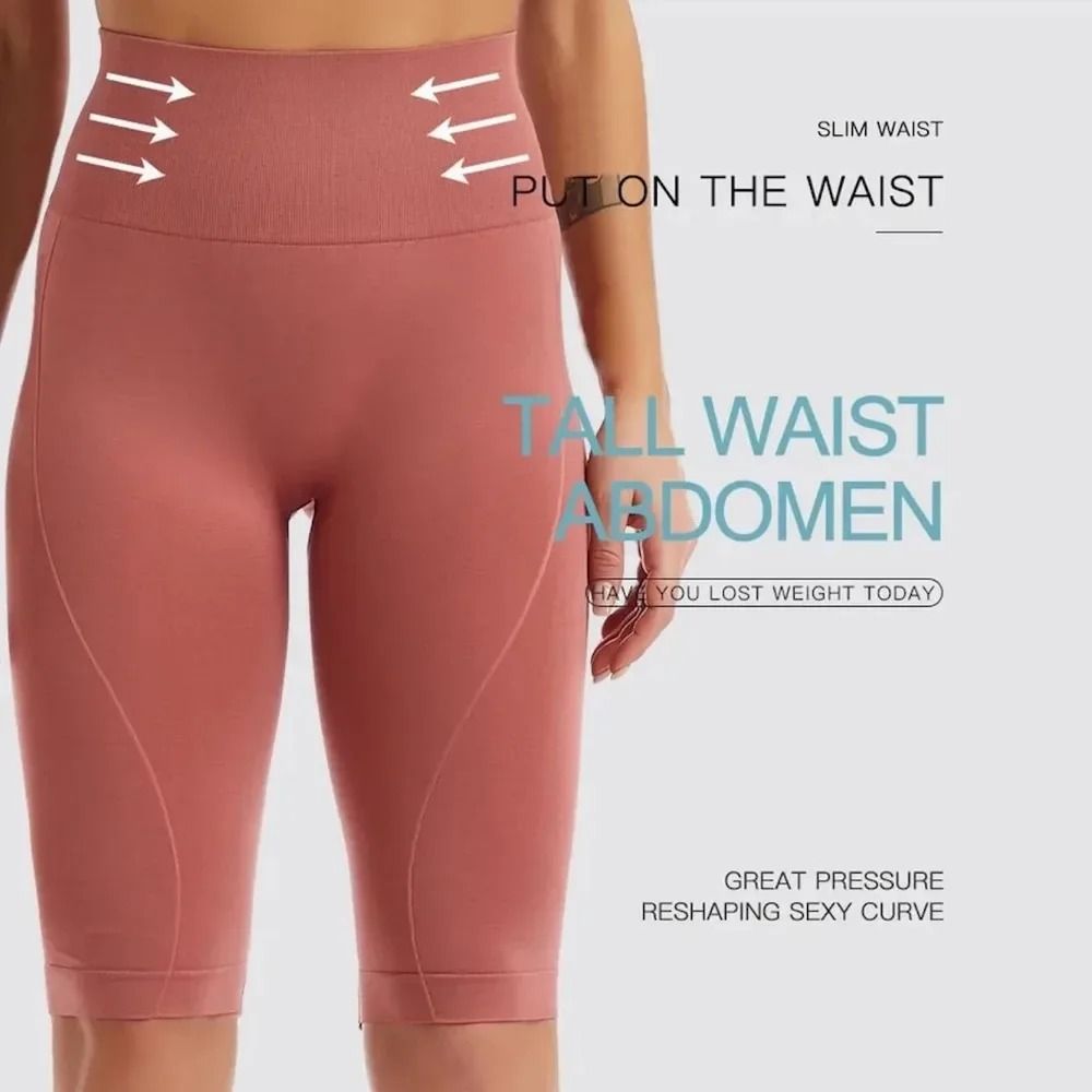 Women High Waist Biker Shorts Workout Yoga Leggings Tummy Control