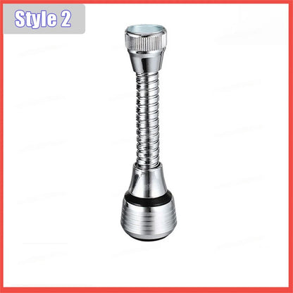 360 Degree Rotatable Faucet Nozzle Adapter with Dual Spray Modes