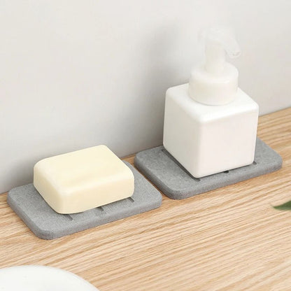 Diatom Mud Soap Dish Quick Dry Absorbent Pad