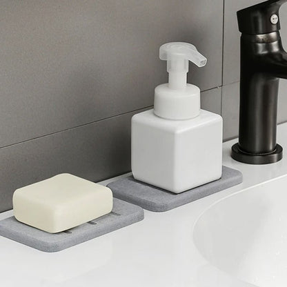 Diatom Mud Soap Dish Quick Dry Absorbent Pad