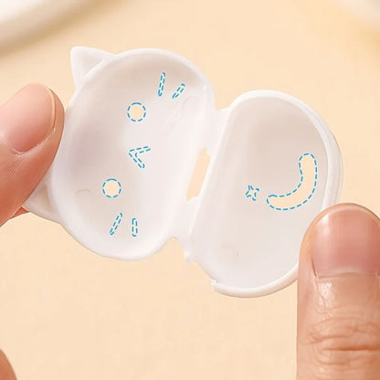 Cat Shape Toothbrush Head Covers for Travel and Home