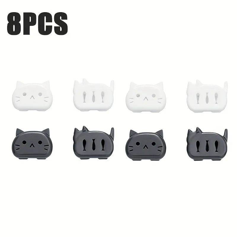 Cat Shape Toothbrush Head Covers for Travel and Home