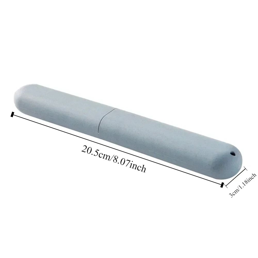Portable Toothbrush Box Holder Cover for Travel and Bathroom