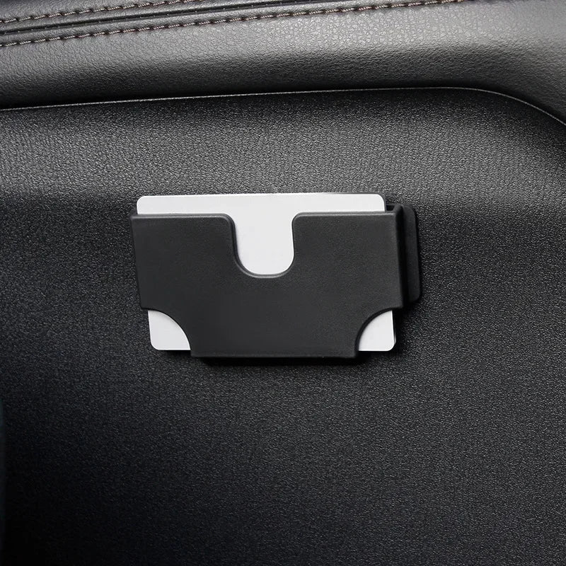 Car Interior Card Storage Box, Universal Sun Visor Card Holder, Multi-function Portable Organizer, Vehicle Accessories