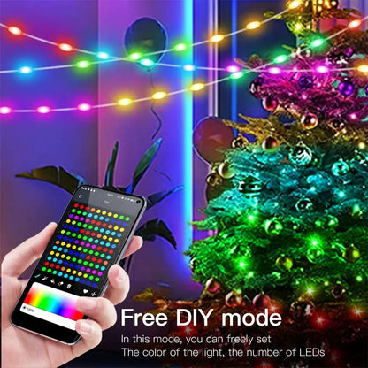 RGBIC LED String Light with Bluetooth App Control