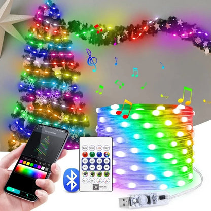 RGBIC LED String Light with Bluetooth App Control