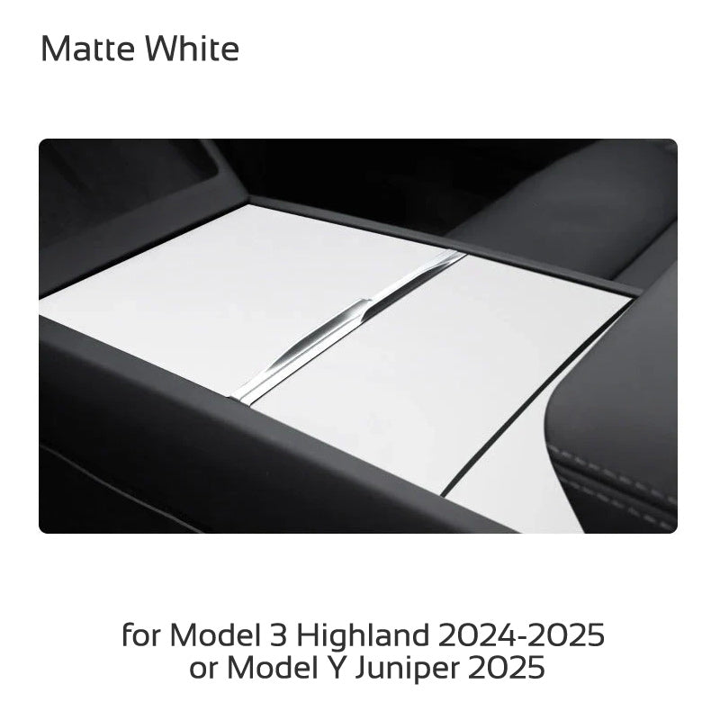 Central Control Panel Film, Highland Y Juniper Console Protector Sticker, Luxury Car Interior Accessories