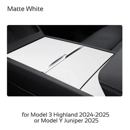 Central Control Panel Film, Highland Y Juniper Console Protector Sticker, Luxury Car Interior Accessories