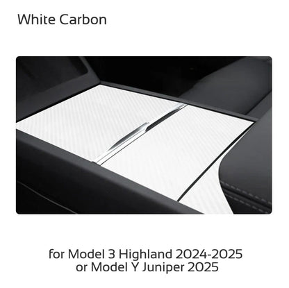 Central Control Panel Film, Highland Y Juniper Console Protector Sticker, Luxury Car Interior Accessories