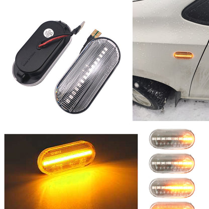 LED Dynamic Side Marker Indicator Lamp, Car Signal Light Replacement