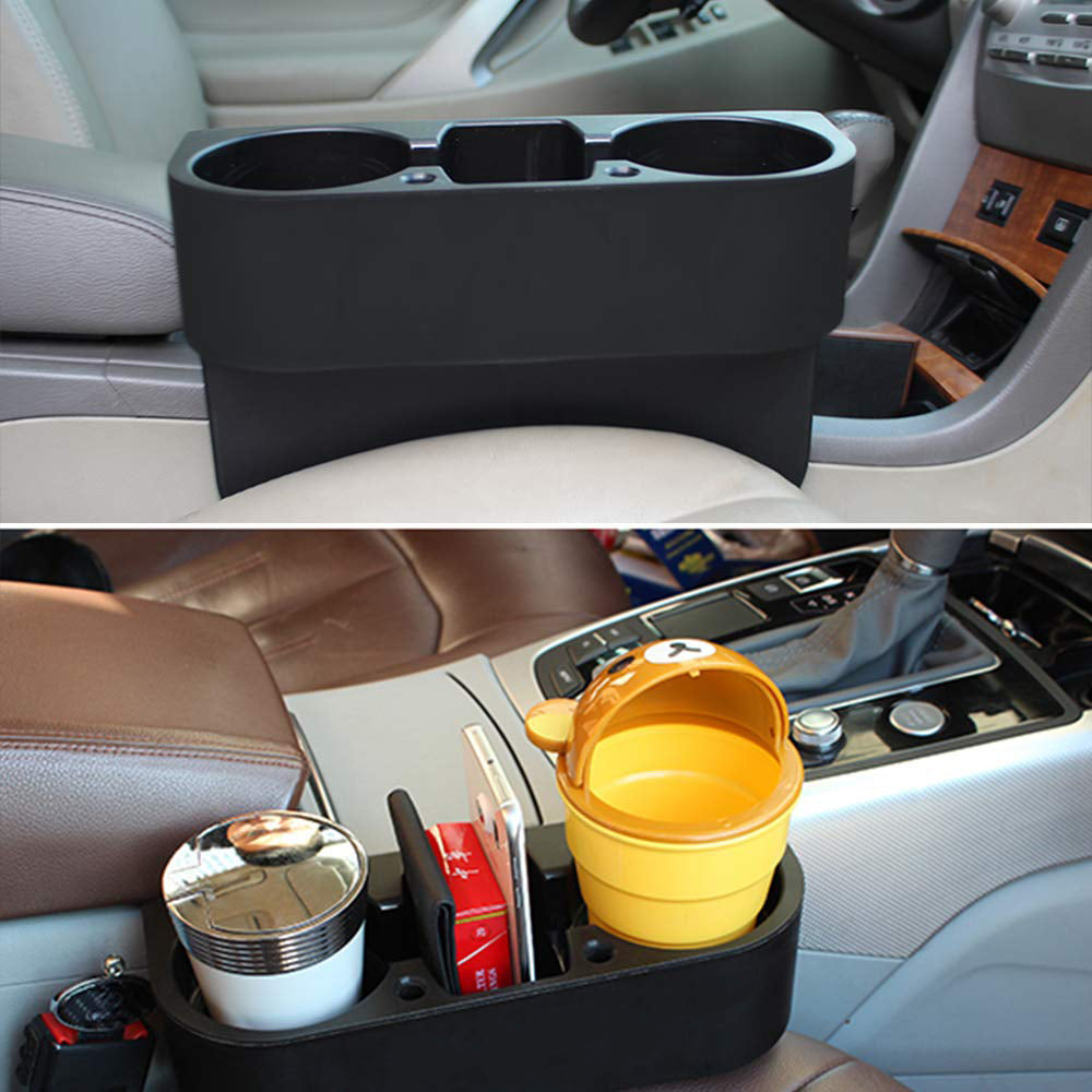 Auto Seat Gap Cup Holder, Car Water Bottle Can Organizer, Phone Keys Storage Stand, Car Styling Accessories