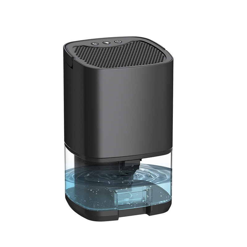 Whisper Quiet Portable Dehumidifier & Moisture Absorber for Bedroom, Office and Home