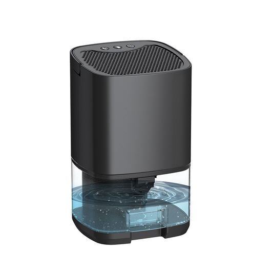 Whisper Quiet Portable Dehumidifier & Moisture Absorber for Bedroom, Office and Home