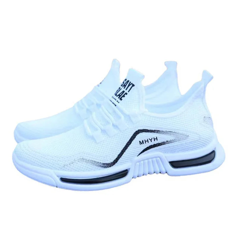 Fashion Sneakers for Men, Slip On Breathable Sport Running Shoes, Non Slip Training Walking Tennis Shoes, Gym Workout