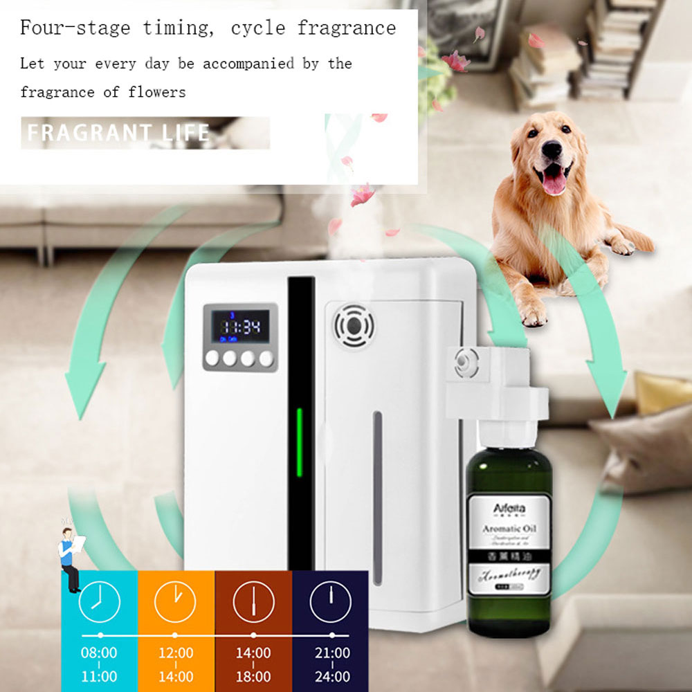 Aroma Diffuser With Fan Inside, Scent Machine Aroma Diffuser, Wall Mounted Hotel, Hotel Lobby Home Fragrance