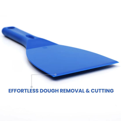 Flexible Pizza Dough Scraper Spatula with Hanging Bracket