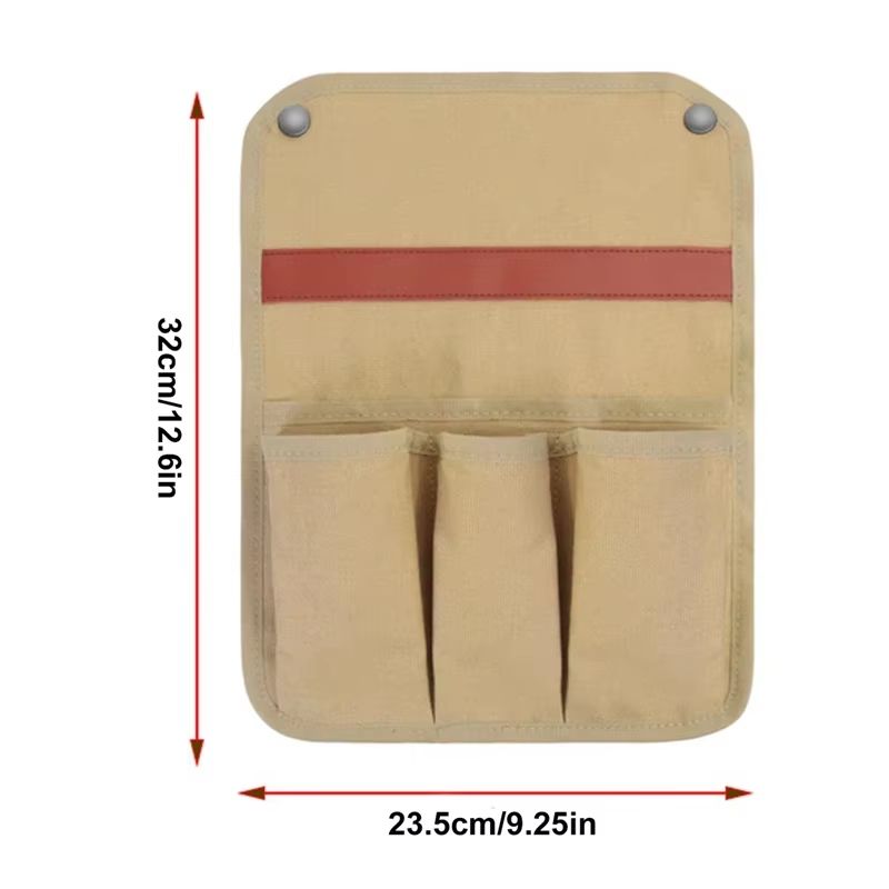 Outdoor Camping Chair Armrest Storage Bag Side Hanging Organizer