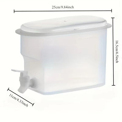 3.7 qt Refrigerator Cold Water Bottle with Faucet – Large Home Ice Water Bucket