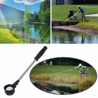 ProReach Telescopic Golf Ball Retriever with Auto Lock Scoop