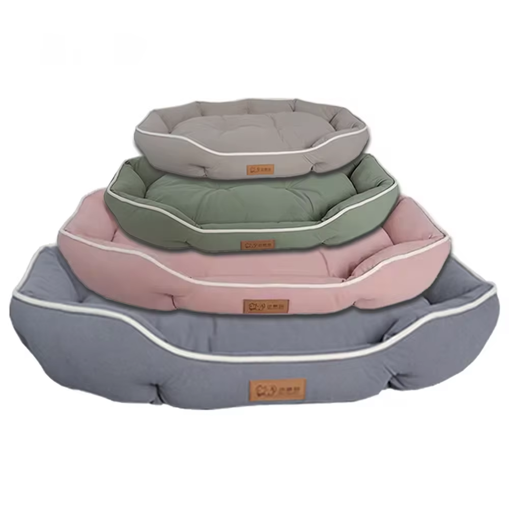 Large Dog Bed House, Pet Sofa Sleeping Bed for Cats, Winter Warm Dog Cushion, Big Space Dog Sofa