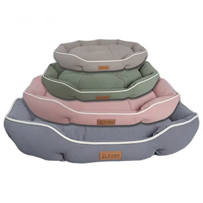 Large Dog Bed House, Pet Sofa Sleeping Bed for Cats, Winter Warm Dog Cushion, Big Space Dog Sofa
