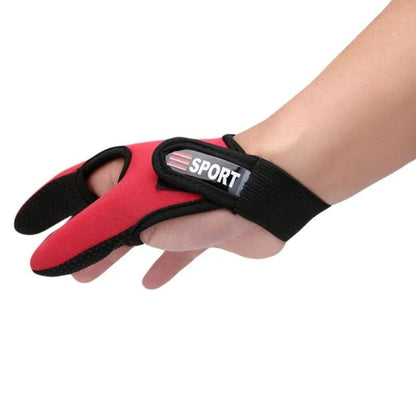 Fishing Gloves Two Fingers Protector Breathable Anti-Slip Anti-Cut