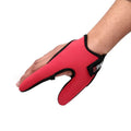 right hand / red