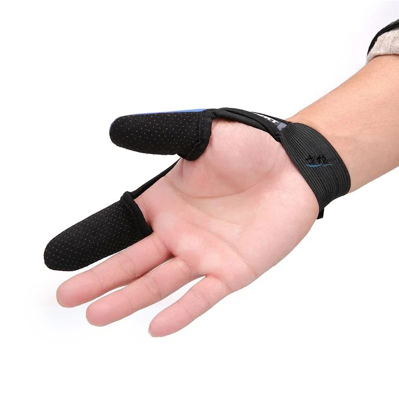 Fishing Gloves Two Fingers Protector Breathable Anti-Slip Anti-Cut
