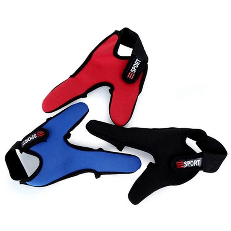 Fishing Gloves Two Fingers Protector Breathable Anti-Slip Anti-Cut
