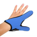 left hand / blue
