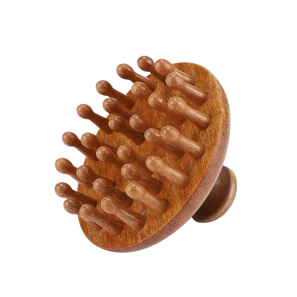 Product Name Multi Functional Wood Therapy Massage Comb Sandalwood Scalp Massager