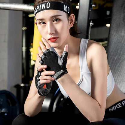 Fitness Cycling Gloves for Men and Women Breathable Anti Slip Training Gloves