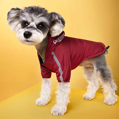 Reflective Pet Coat, Waterproof Dogs Clothes, Warm Fleece Winter Dog Jacket, Puppy Raincoat, Chihuahua Outfit