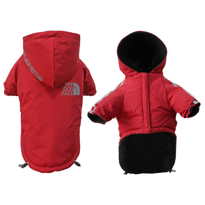 Reflective Pet Coat, Waterproof Dogs Clothes, Warm Fleece Winter Dog Jacket, Puppy Raincoat, Chihuahua Outfit