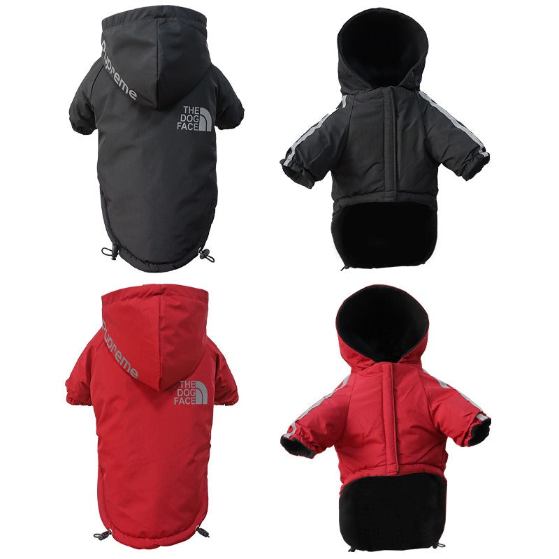 Reflective Pet Coat, Waterproof Dogs Clothes, Warm Fleece Winter Dog Jacket, Puppy Raincoat, Chihuahua Outfit
