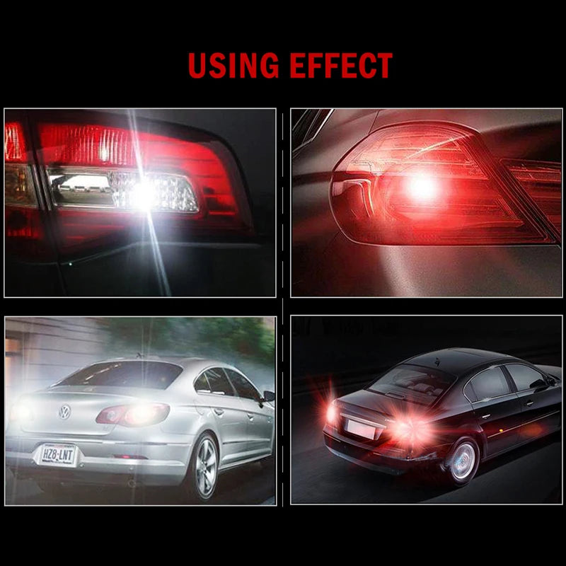 LED Car Bulbs, Super Bright Brake Lights Bulb, White Auto Light Source