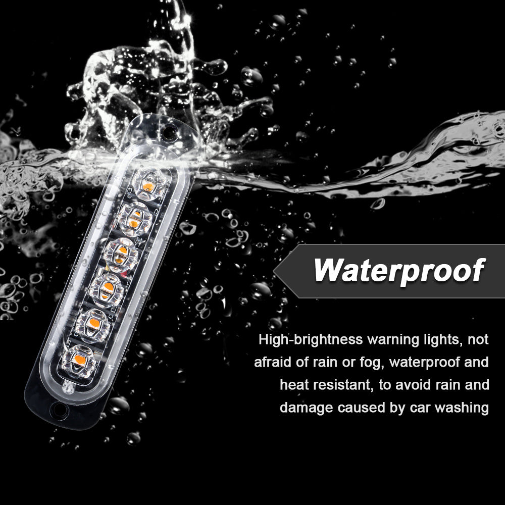 Car Emergency LED Strobe Light, Truck Flashing Grille Lights, Police Warn Light, LED Strobe Bar