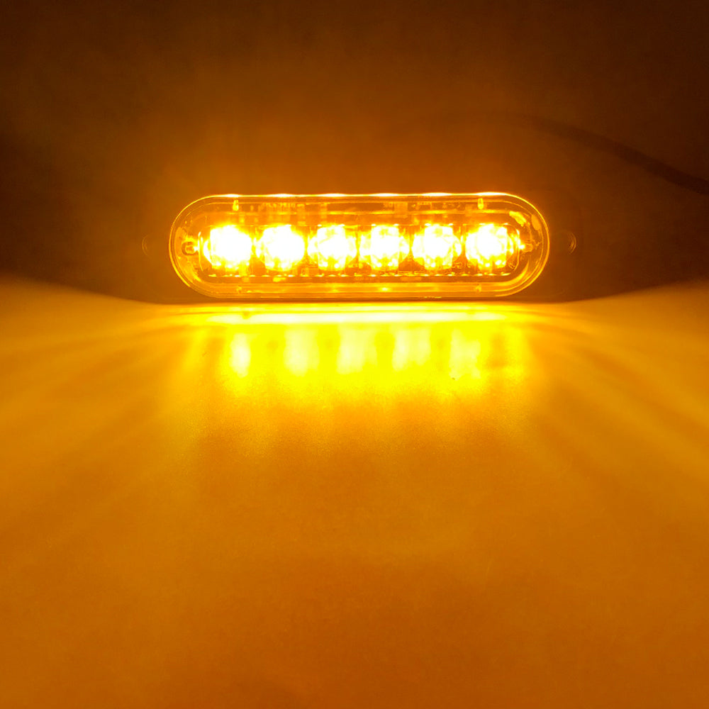 Car Emergency LED Strobe Light, Truck Flashing Grille Lights, Police Warn Light, LED Strobe Bar