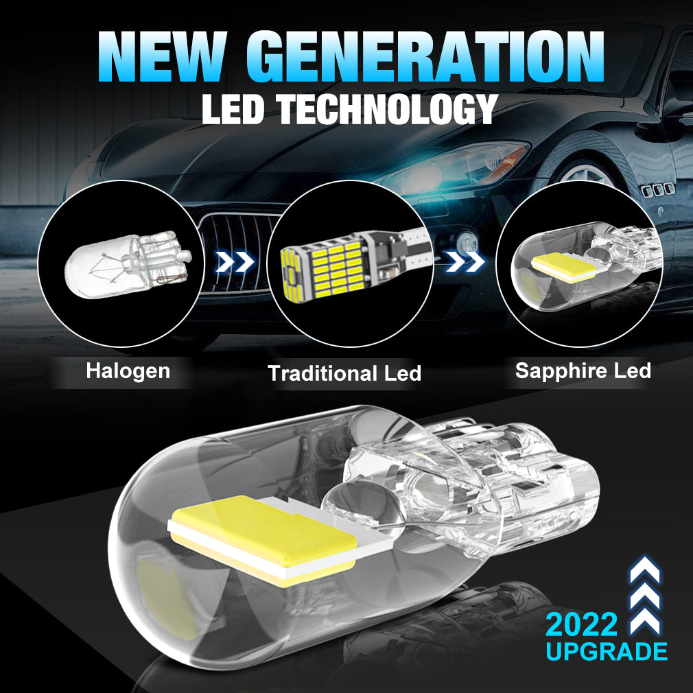 LED Bulb CANBUS No Error Car Interior Dome Map Light White Amber Red